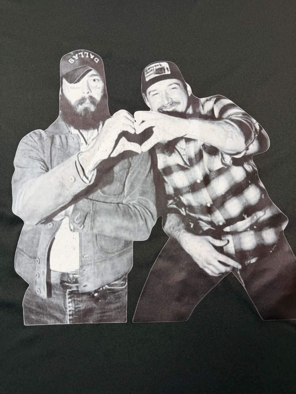 Post Malone Morgan Wallen I Had Some Help T-Shirt Black Graphic Tee Size L Large